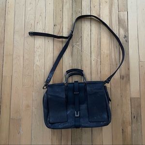 Anthropologie Leifsdottir Black Leather Purse